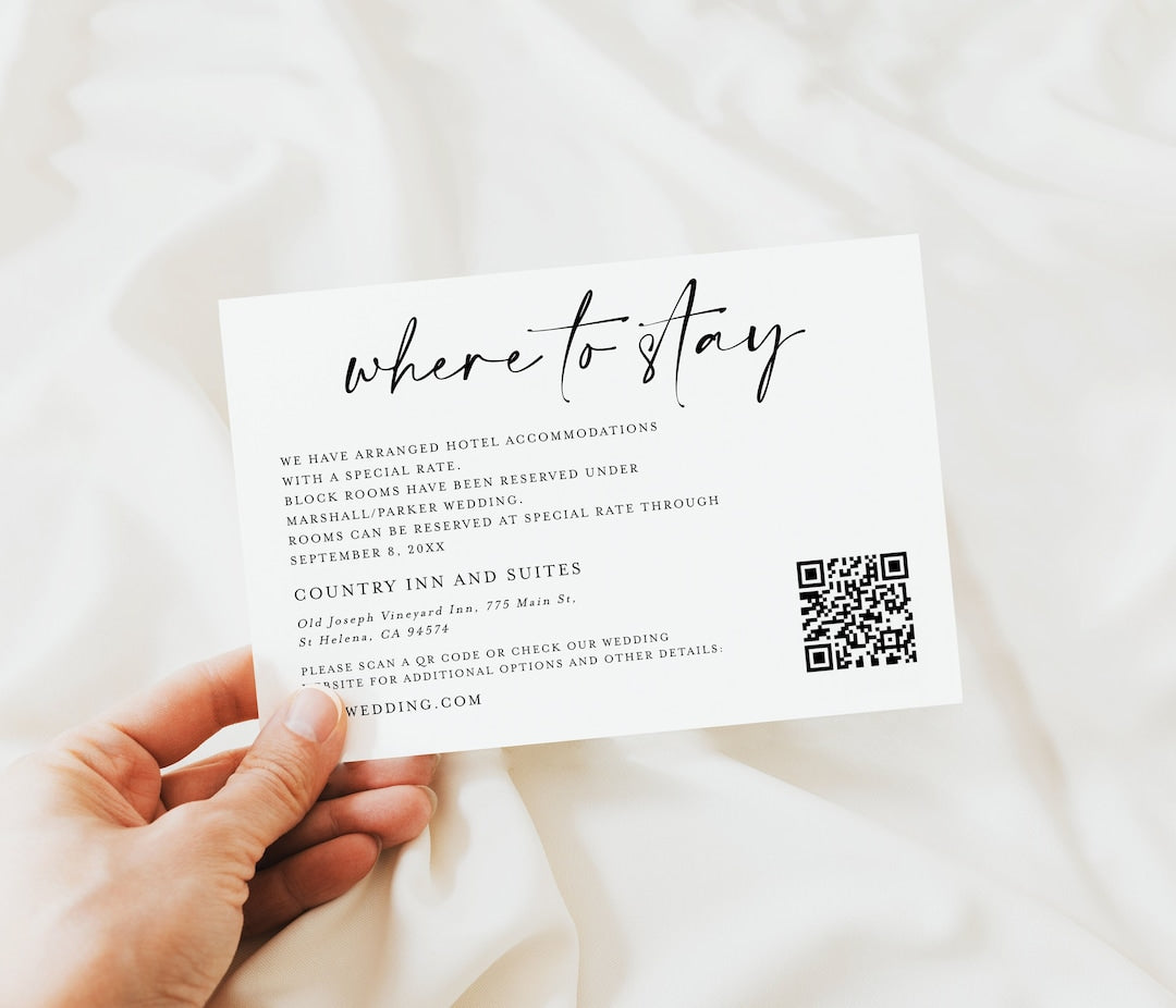 Accommodation Card