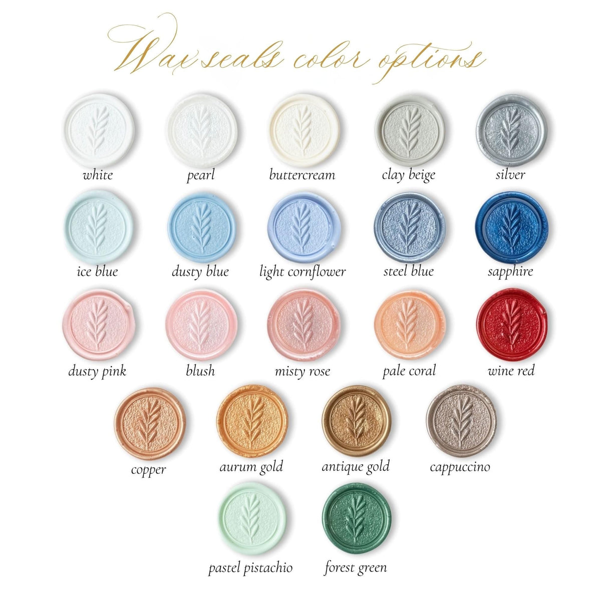 Wizytówki ślubne z pieczęcią lakową, Personalizowane winietki, Wizytówki z liściem botanicznym, Wizytówki z monogramem na stół weselny